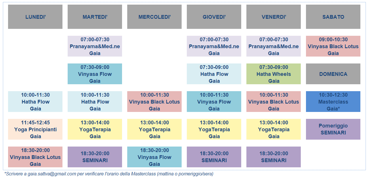 Schedule Jyotir Yoga ITA ott_26